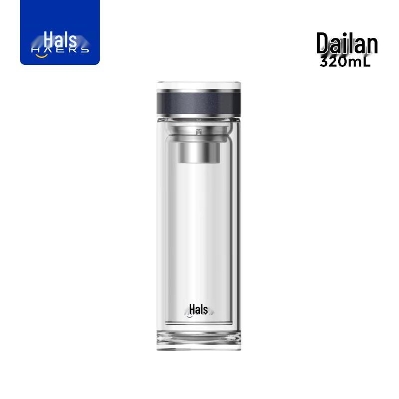 HAERS QIN Series Business Double-Layer Glass Cup