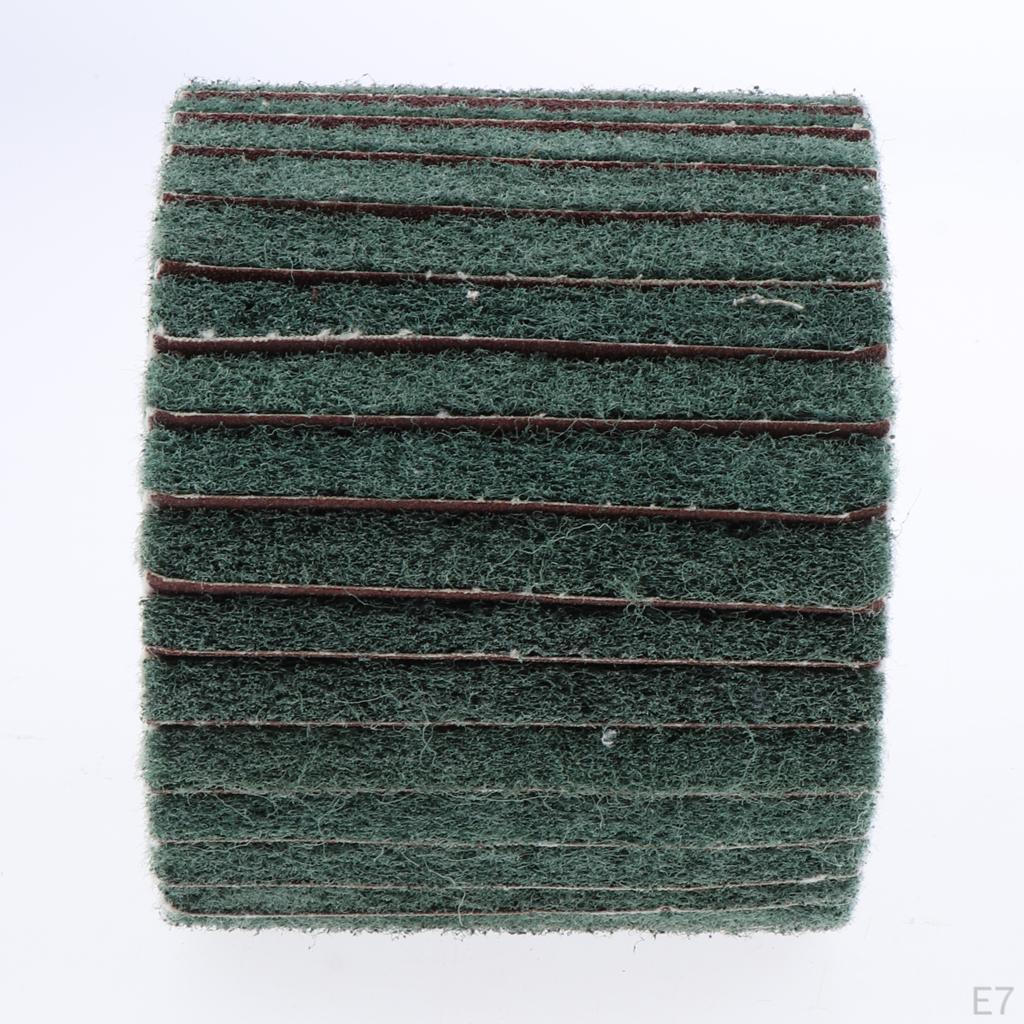 1Pc Wire Drawing Polishing Burnishing Woodworking Wheel