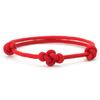 New Handmade Hypoallergenic Nylon Cord Bracelet Unisex Unique Knot Couple Braslet Valentine Day Gift Not Fading Or Deforming