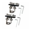 For car LED Light Bar Brackets 2pcs for SUV Hood Spotlight Installation