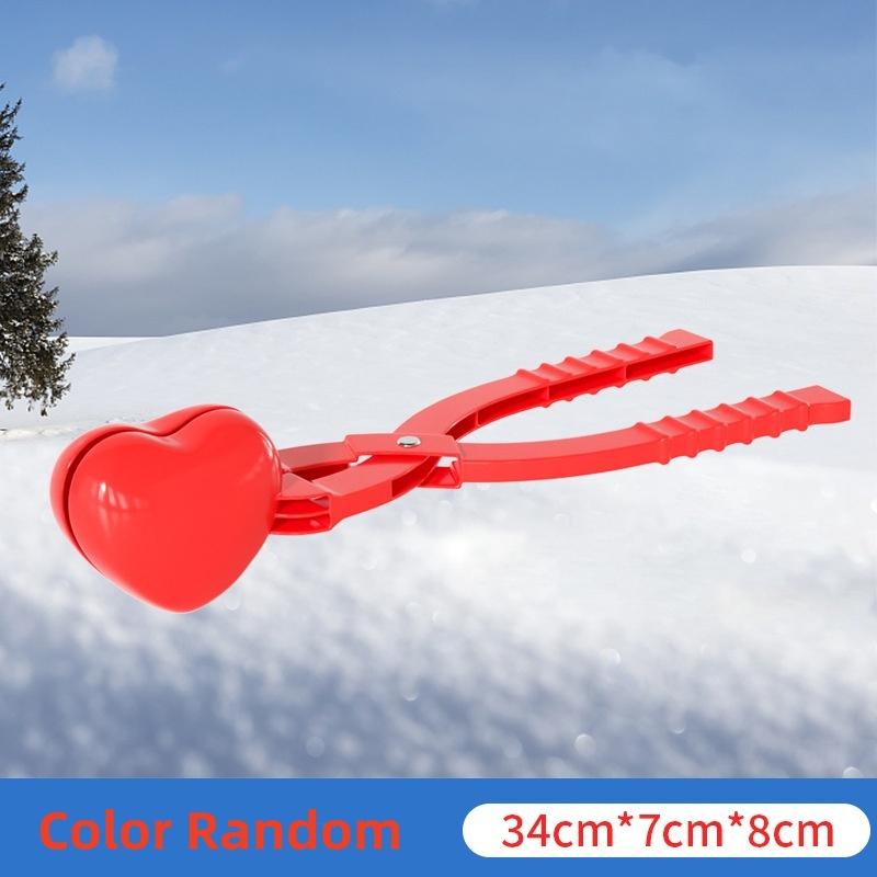 New Snow Toy Hot Selling Multiple Colors Snowball Clip Duckling Astronaut Mold Three Piece Set For Playing Snow Toy Clip