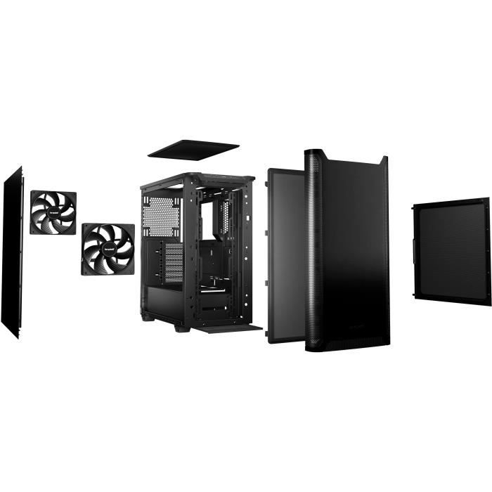 PC Case - BE QUIET! - Pure Base 501 - Mid-Tower - Mini-ITX - Gamer