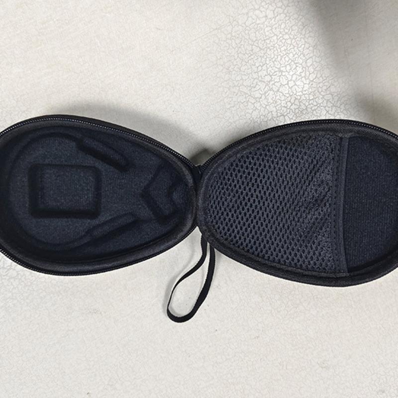 EVA Hard Travel Case Dustproof Storage Bag with Meshes Pockets for Bone Conduction Headphone