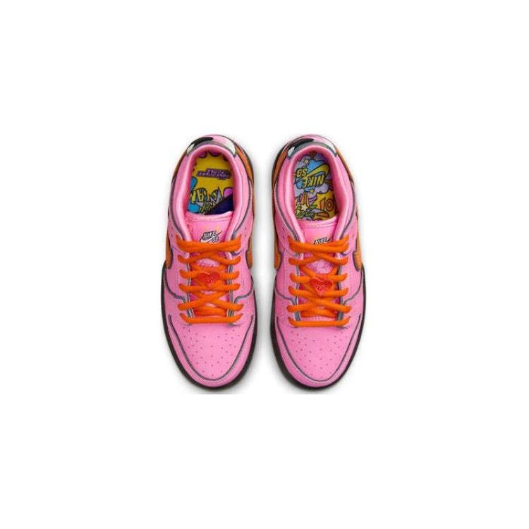 (PS) Nike X The Powerpuff Girls SB Dunk Low Pro QS 'Blossom' Kids' FZ3351-600
