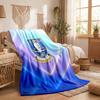 Sheffield Wednesday Football Print Flannel Blanket Soft Warm Sofa Bed Throw Blanket For Home Office Bedroom