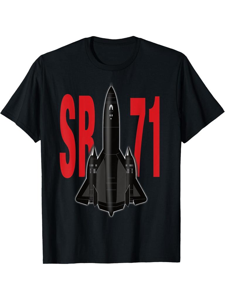 SR71 Blackbird Graphic 100 Cotton Oneck Short Sleeve Casual Printed Pattern Mens Tshirt Sizes SXXXL