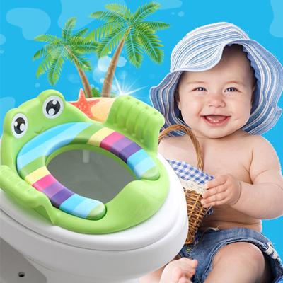 Children Toilet Seat Anti-fall Seat Potty Cover Ladder for Baby Infant
