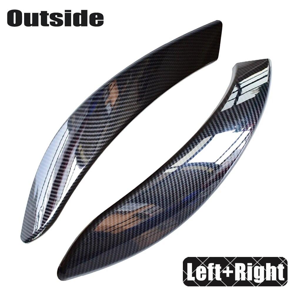 

Interior Door Panel Pull Trim Car Inner Handle Cover Carbon Fiber Left Right For BMW 3 4 Series F30 F80 F31 F32 F33 F34 F35 F36 Carbon Fiber-Left