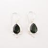 Green Tourmaline Gemstone Earrings 925 Sterling Silver Jewelry Partywear Earring EE-163-15