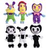 Colorful Bendy And The Ink Machine Plush Doll Figure Toy Perfect For Collectors