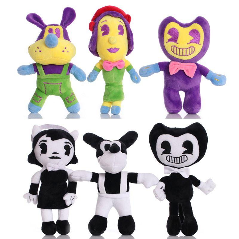 Colorful Bendy And The Ink Machine Plush Doll Figure Toy Perfect For Collectors