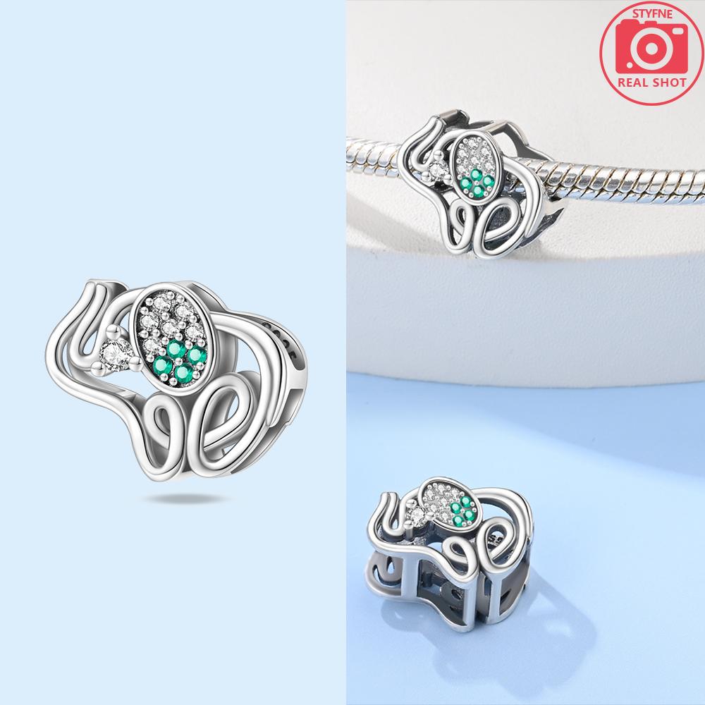 

Red Snake Zircon Squirrel Animal Elephant Bead Fit Bracelet Original Copper Jewelry Diy Accessory Women Delicate Gift