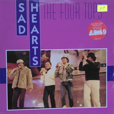 12inch Record FOUR TOPS - Sad Hearts CANX1012 Casablanca 1982 UK Soul/Funk Used