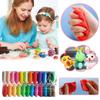 6-Color Ultra Light Clay Candy Bagged Non-Toxic Rubber Clay For Children Hand Diy Space Clay Toy In Clay Color