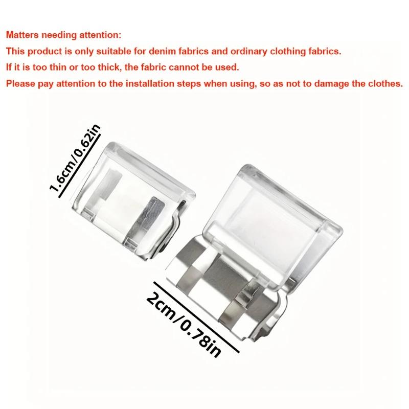 Invisible Seamless Clip Shorten Pants, Anti-Slip Hem Fixing Clip, No Sew Hidden Device Anti Wrinkle, 4/10 Pcs