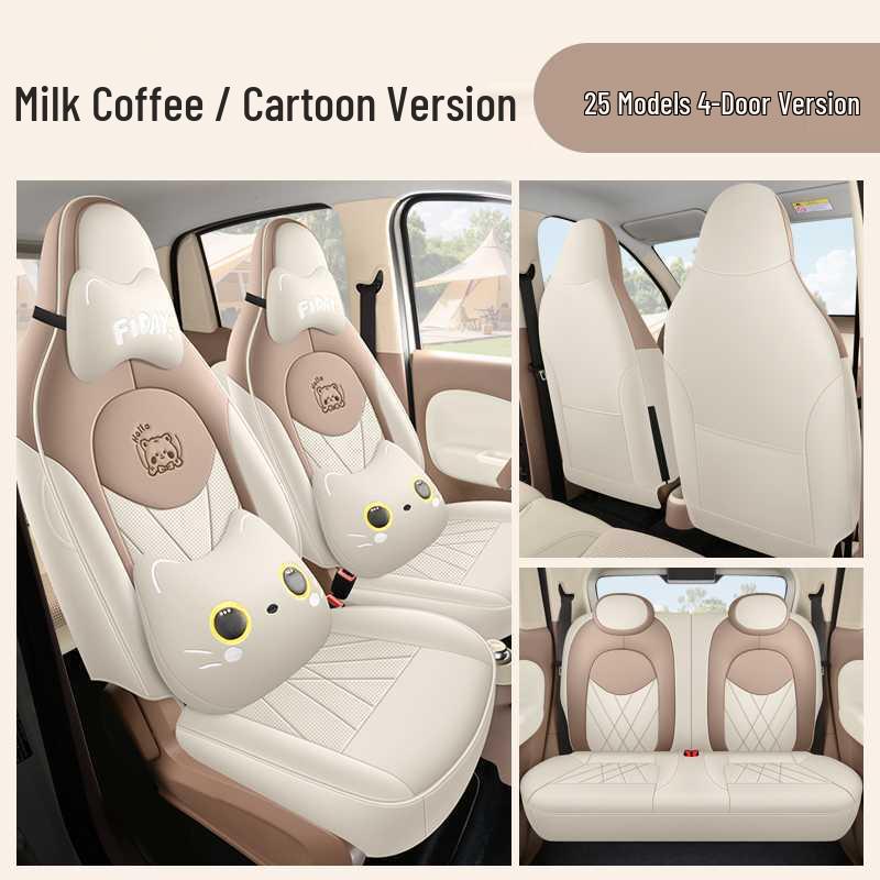 Seat Covers for Wuling Hongguang Mini 4th Gen: Four-Door MiniEV Macaron Edition Car Decoration