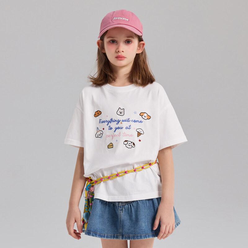 Zhimu Kids' 7A Anti-Bacterial Cotton T-Shirt