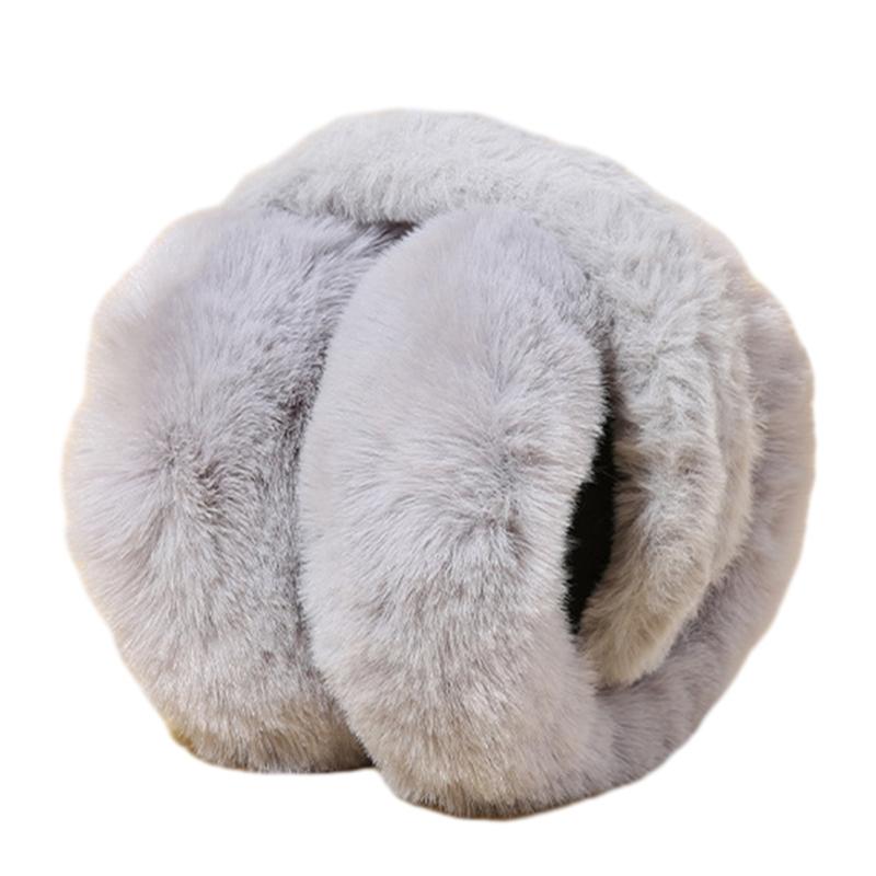 Warm Collapsible Plush Ear Warmers for Winter Outdoor Activities Keep You Warm in Cold Weather for Skiing Hiking