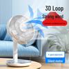 USB Rechargeable Oscillating Desktop Fan for Home & Office