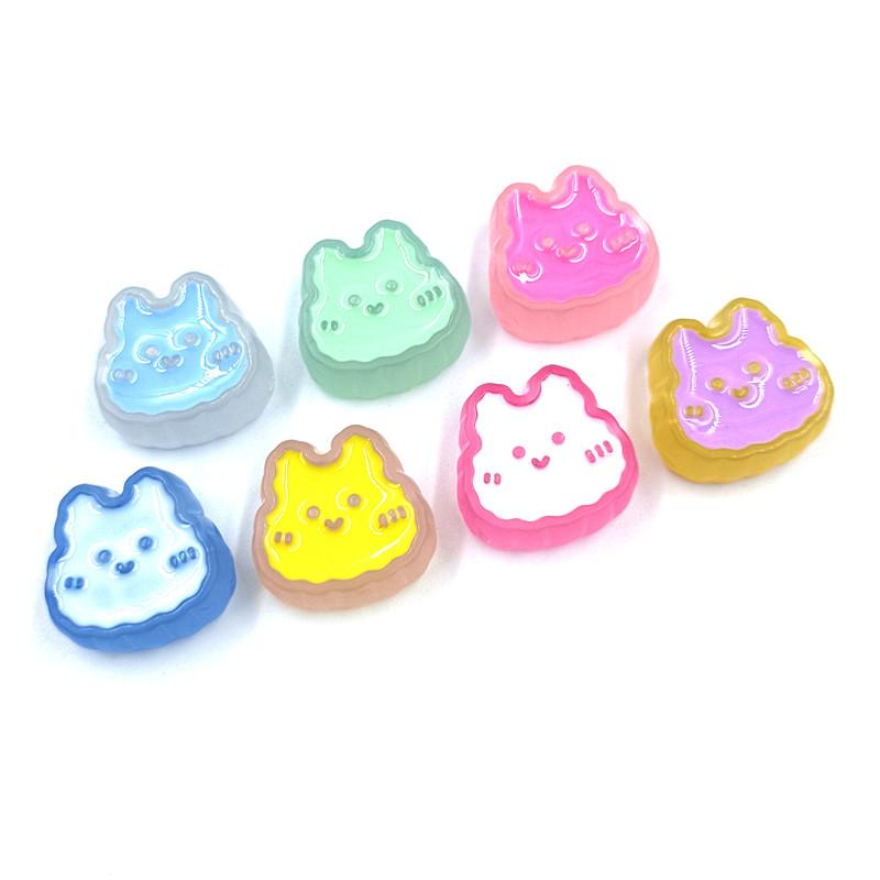 

Изготовление ювелирных изделий, милые глазурованные бусины, 5 шт., ювелирные аксессуары для ожерелья, браслета, ручная работа, изготовление эмалевых кошек конфетного цвета своими руками Multicolor