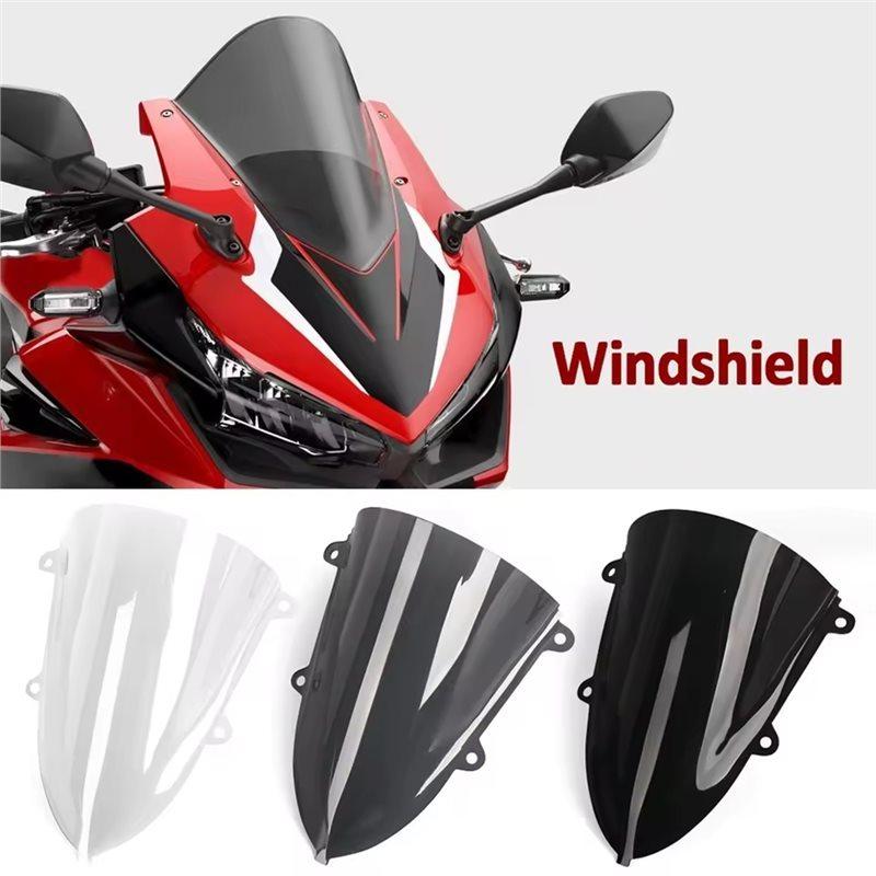 Motorcycle Wind Deflector For Honda CBR400R CBR500R -2025 Windshield Spoiler Touring Windscreen