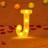 Alphabet Letter LED Lights Luminous Number Lamp Decor Battery Night Light for Home Wedding Birthday Christmas Party Decoration KTY