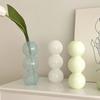 Bubble Glass Flower Vase Flower Bottle Vase Decoration Home Vases for Flower Aesthetic Room Decor Decorative Colored Vases