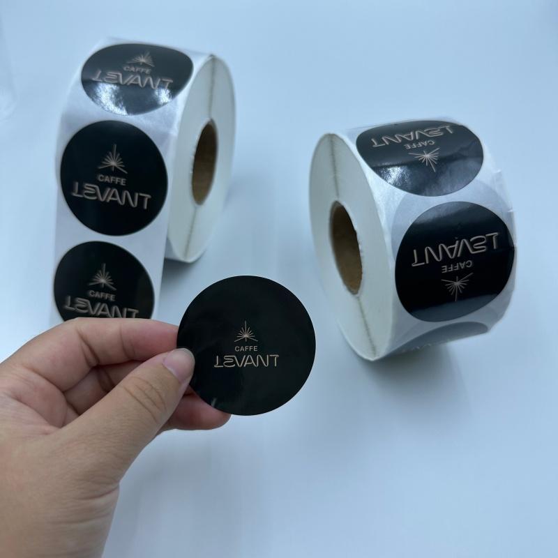 Personalized 3ml 5ml Perfume Bottle Cosmetic Jar Essential Oil Vial Sample Container Mini Glass Travel Accessory Roll Stickers 1