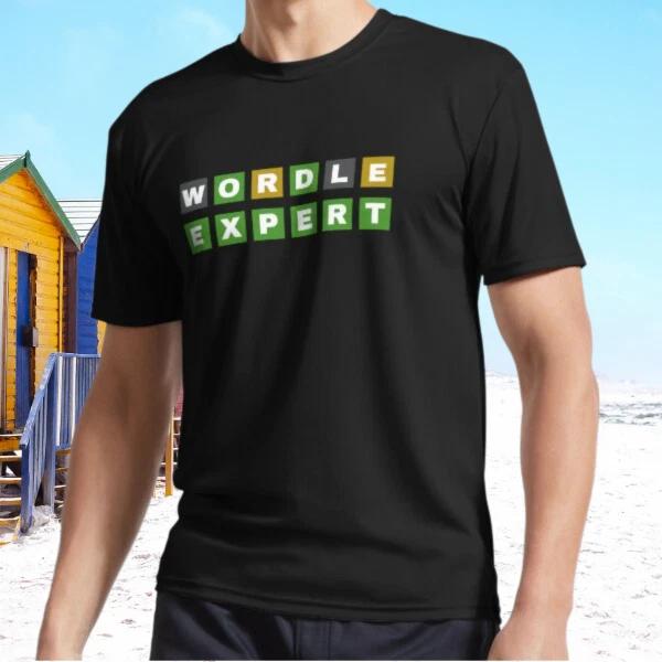 

New Wordle Expert Active T-Shirt Funny Size S - 5XL M