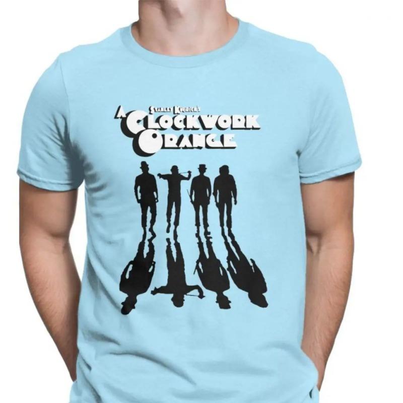Clockwork Orange Shadows Tshirts Men Walk Mechanics  Kubrick Darkness Fun Cotton Tee Tops Shirt