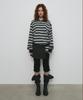 Saendeulig Layered Pleats Wrap Skirt Pants_Charcoal