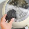 1Pc Stainless Steel Wire Balls Metal Dishwashing Clean Ball Scrubbers Kitchen Scrubbing Sponges Cleaner Tools Cleaning Supplies