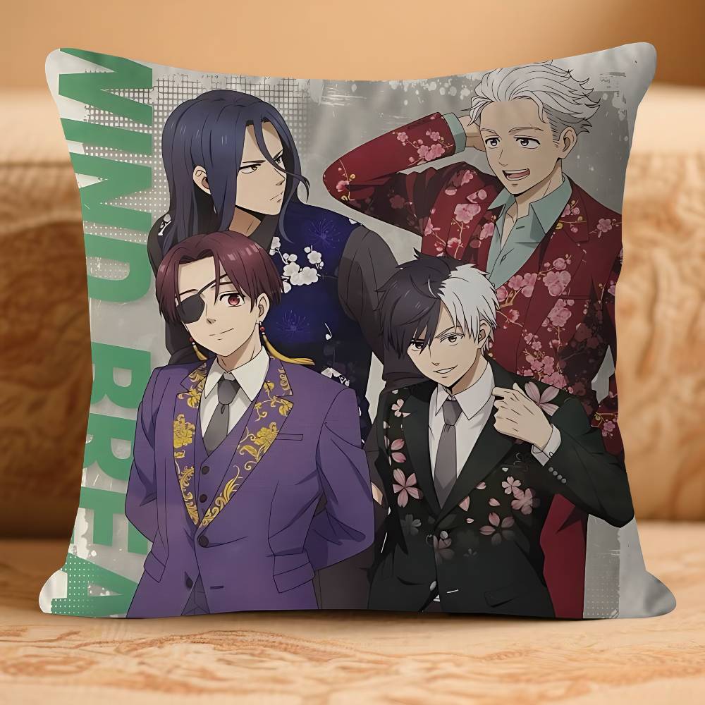 WIND Anime BREAKER Kissenbezug Dekokissen Sofa Heimdeko Hülle Kissenbezüge