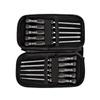 Pack of 10 Carburetor Adjustment Tool + Carrying Case + Cleaning Kit +Fuel Tube for Common 2 Cycle