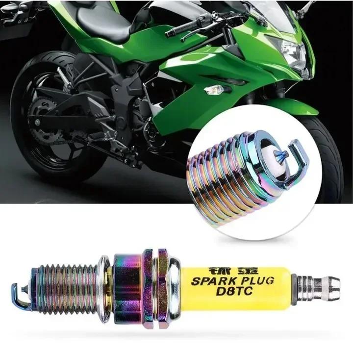 Iridium Spark Plug D8TC - OEM Fit for CG125/CG250 Vertical Engines & Off-Road Vehicles