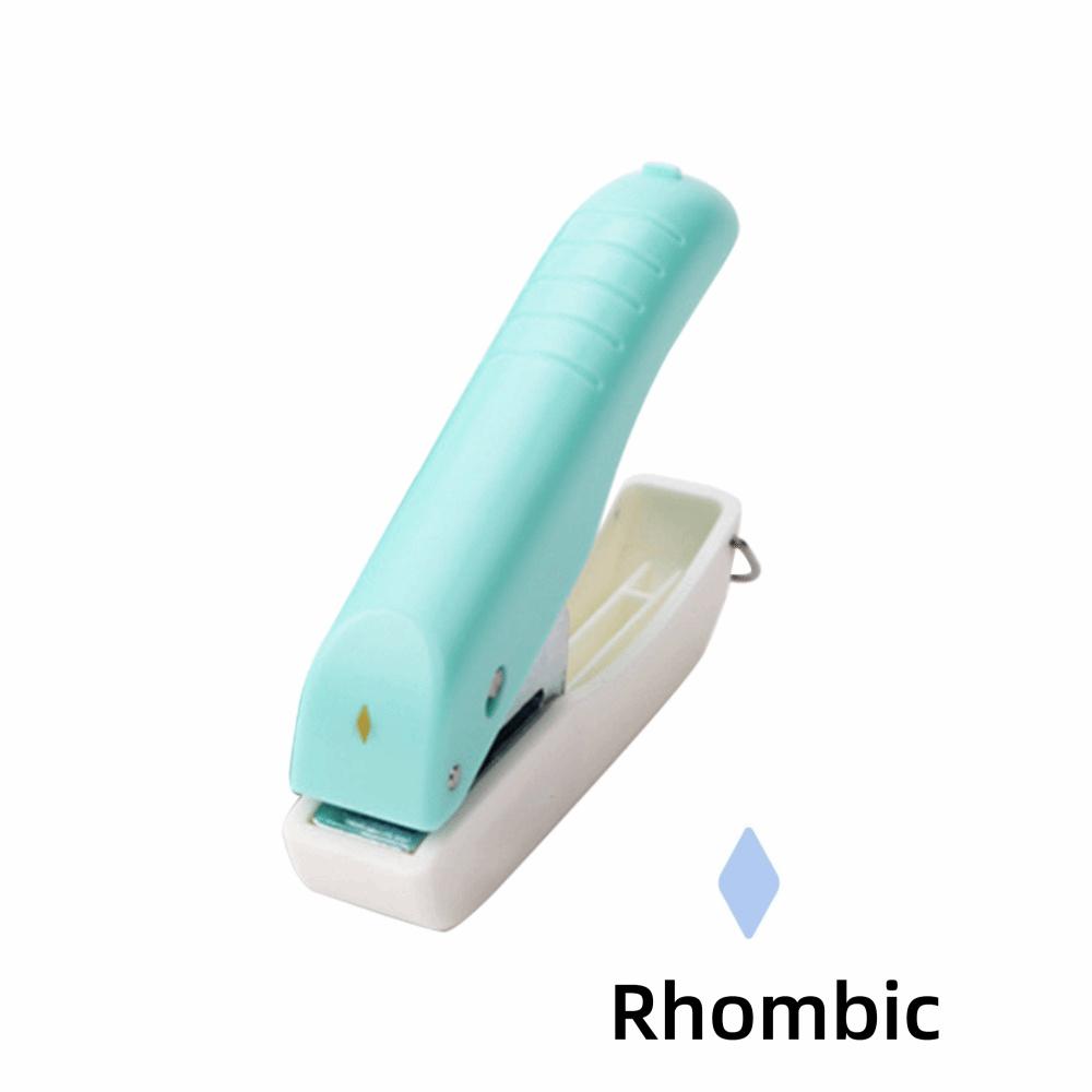 Multi-functional Mini Hand Hole Puncher Plastic Paper Punch Manual Hole Punch  Stationery Supplies