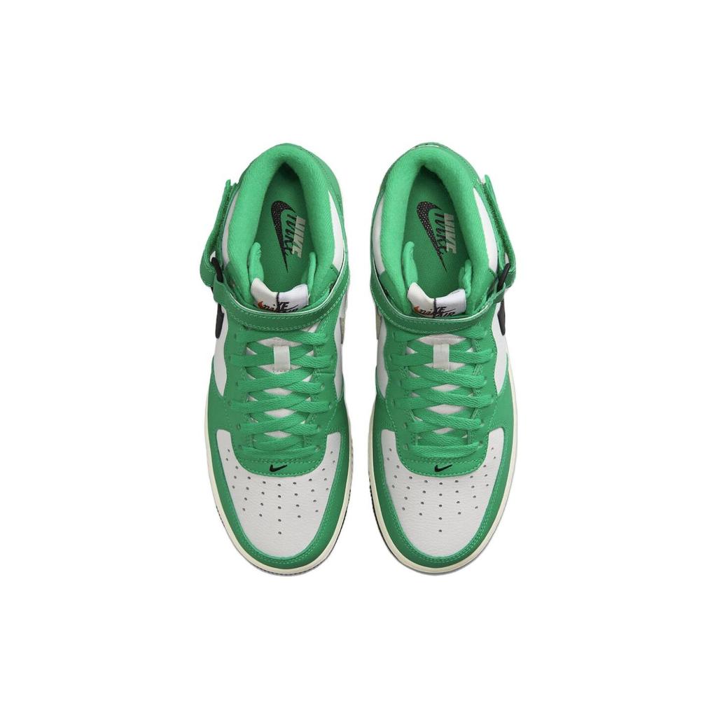 Nike Air Force 1 Mid 07 LV8 Split - Stadium Green Herren Sneakers Summit-Weiß Schwarz Coconut-Milk DZ2554-100