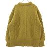 Beauty Products CLANE Cable Network Long Sleeve Knit 1 Yellow Women Used