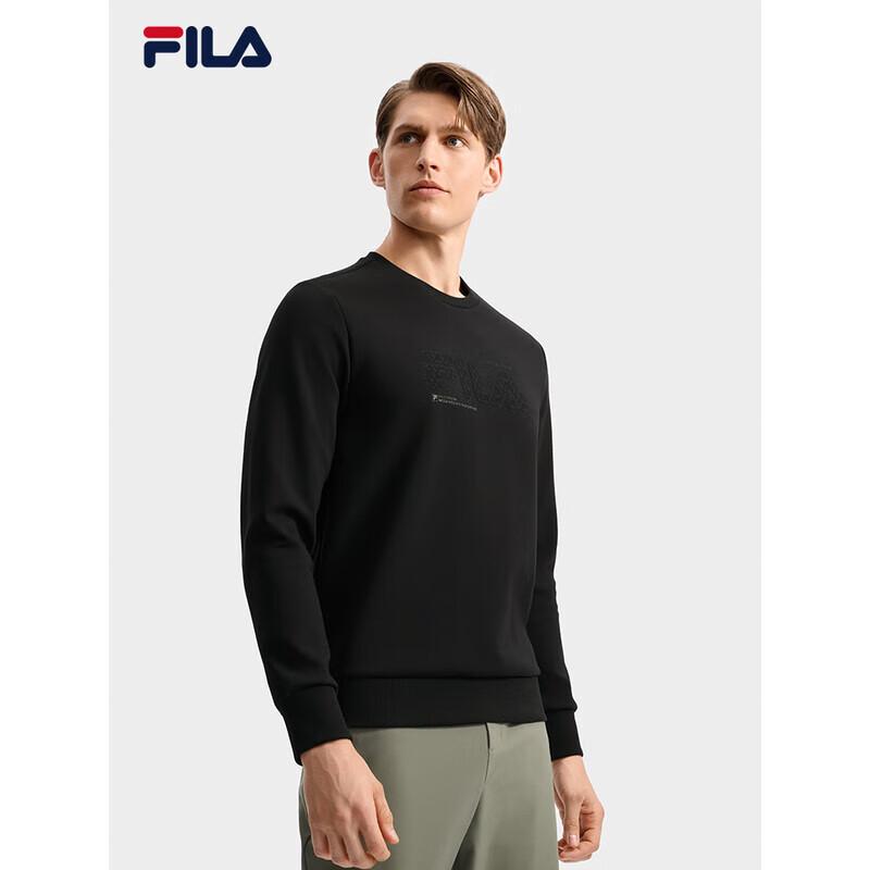 FILA Men s Crew Neck Pullover Sweatshirt M