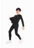 Kids' Quick-Dry Base Layer Sports Set: High-Elasticity Compression Top & Pants for Running, Training, Fitness, and Basketball