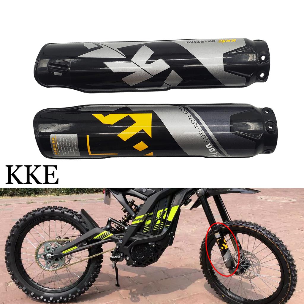 Kryt ochrany tlumiče motocyklu Chránič vidlice pro Sur-Ron Sur Ron Surron Light Bee Terénní elektrické vozidlo Dirt Bike