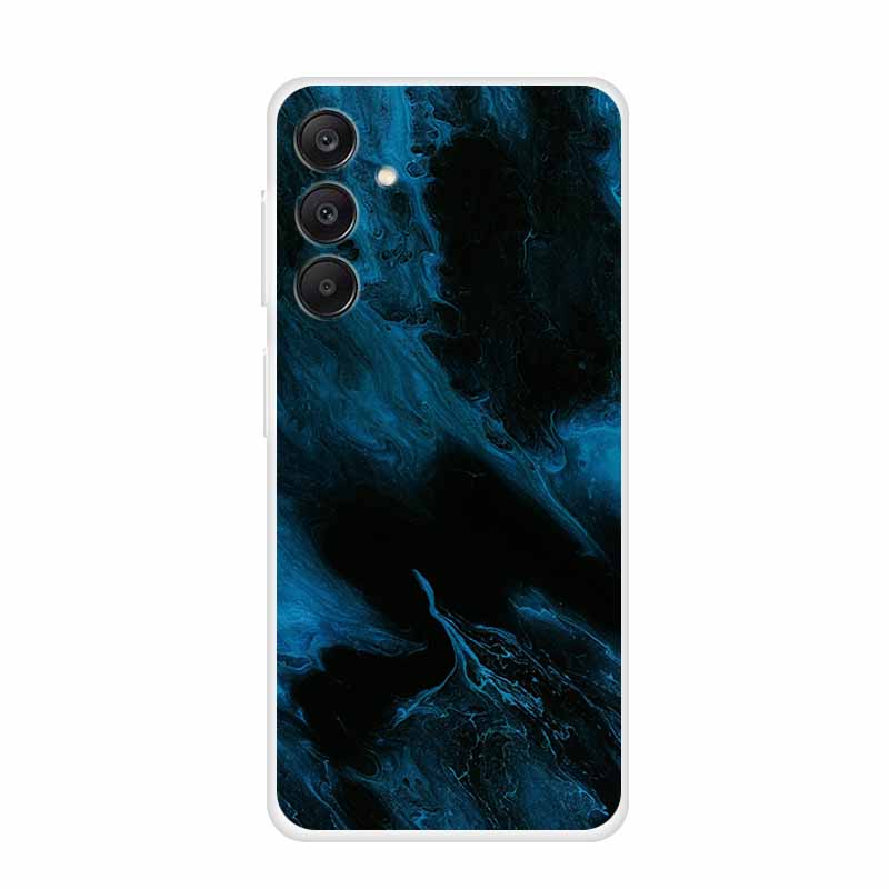 Marble Patterns Phone Case for Samsung A25 Soft Transparent TPU Clear Cover for Samsung Galaxy A 25 Protective Silicone Shell
