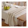 Pastoral Cotton Linen Solid Color Tablecloth for Dining or Coffee Tables