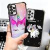 Pink Unicorn Rainbow Soft Phone Case For Samsung A17 A27 A07 A37 A57 A16 A56 A15 A55 A14 A54 A13 A53 A26 A36 A25 A35 A24 A34 A23