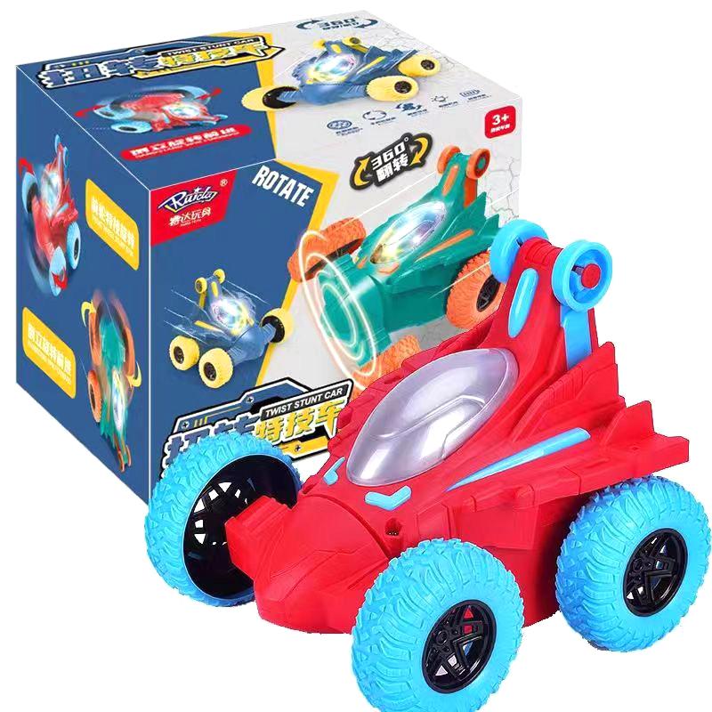 

Popular Toy Cars Four-Wheel Drive Cars 360 Degree Spin Stunt Toy Cars Children S Toys Gifts For Boys And Girls