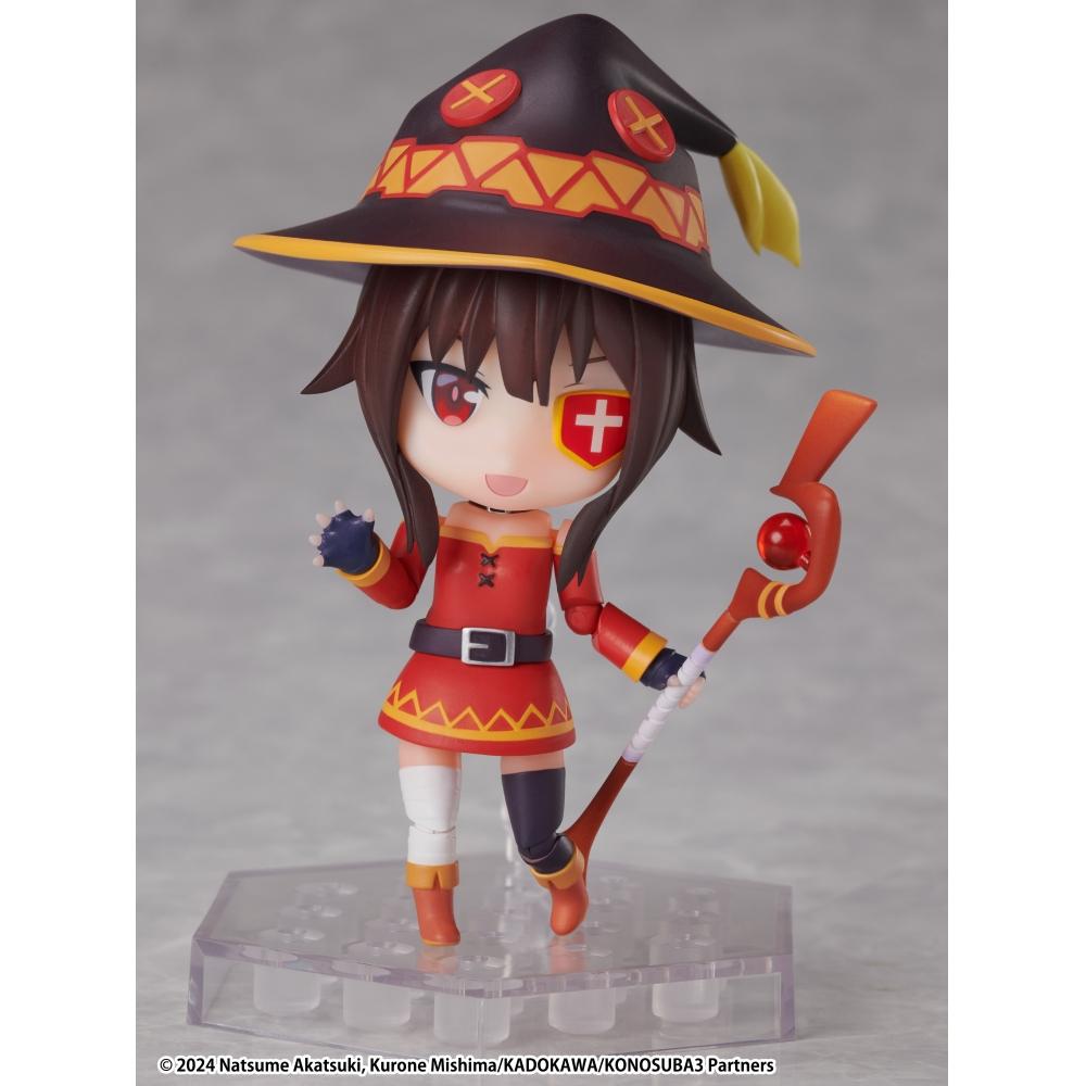 KOnOSuba  KOnO SubaraShii Sekai Ni Shukufuku O  dfOrm+ KOnOSuba  gOd S bleSSing On thiS wOnderful wOrld  3  Megumin Full actiOn defOrme Figure