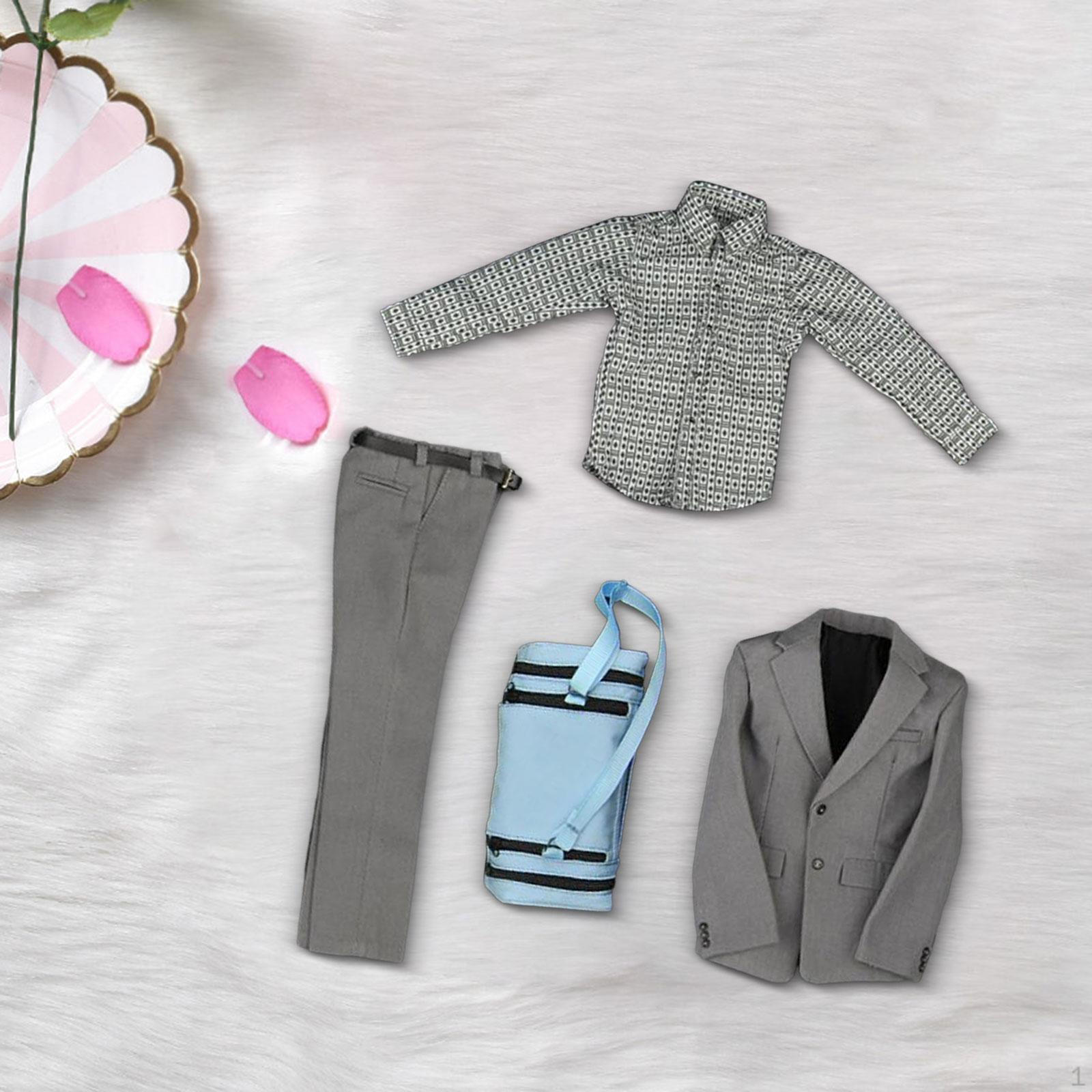 

1/6 мужской костюм для фигурок, набор для фотосъемки, реквизит для детей, подарки, украшения, куртка, рубашка, брюки