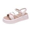 Women's shoes High school students Junior high school students Sandals Women's summer versatile platform casual Roman beach sandals