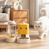 Cat Food Dispenser 2Pcs/Set Automatic Pet Feeders Feeder And Water Convenient Dispenser
