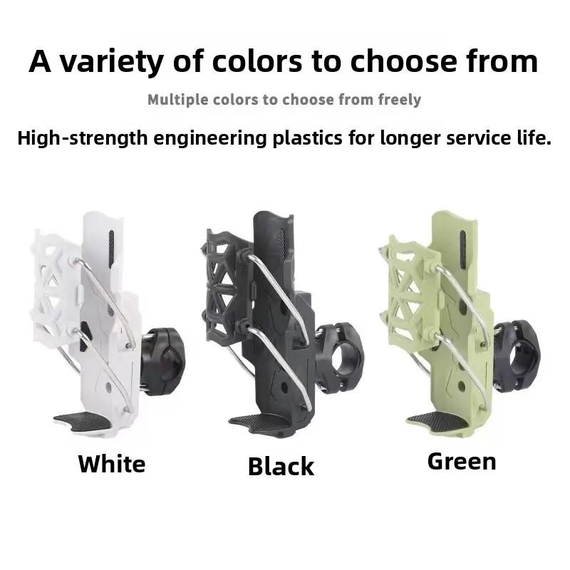 360 Degree Adjustable Bike Motorcycle Handlebar Cup Holder Cage For Water Bottle MTB Road Cycling ADV Motorbike Mount Accessory